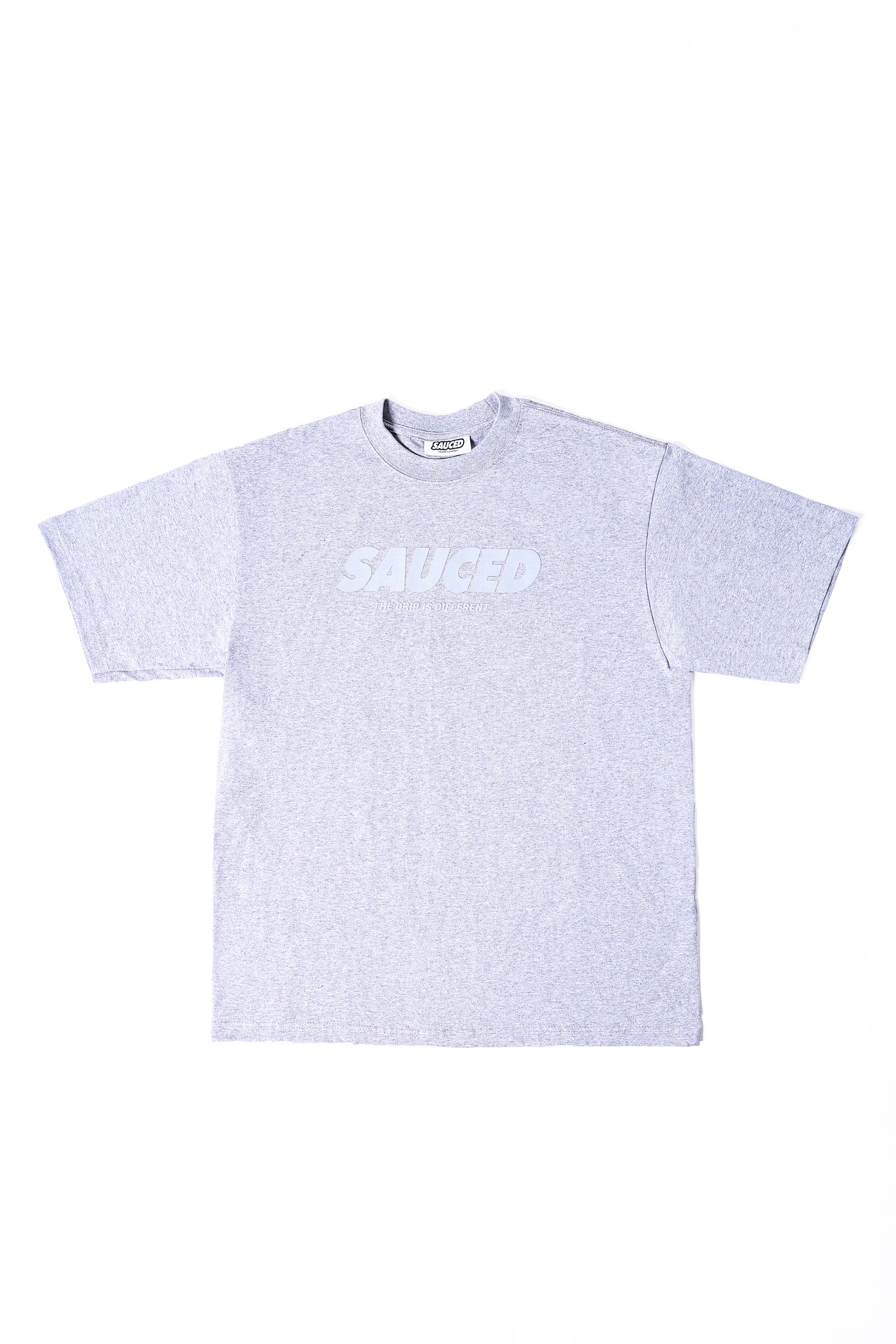 Sauced Heather Grey HD Tee