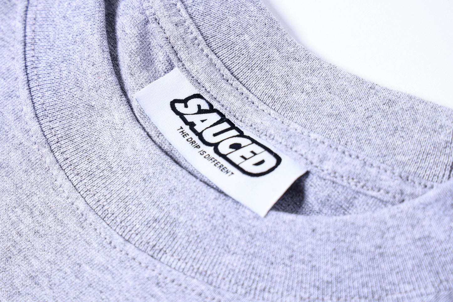 Sauced Heather Grey HD Tee