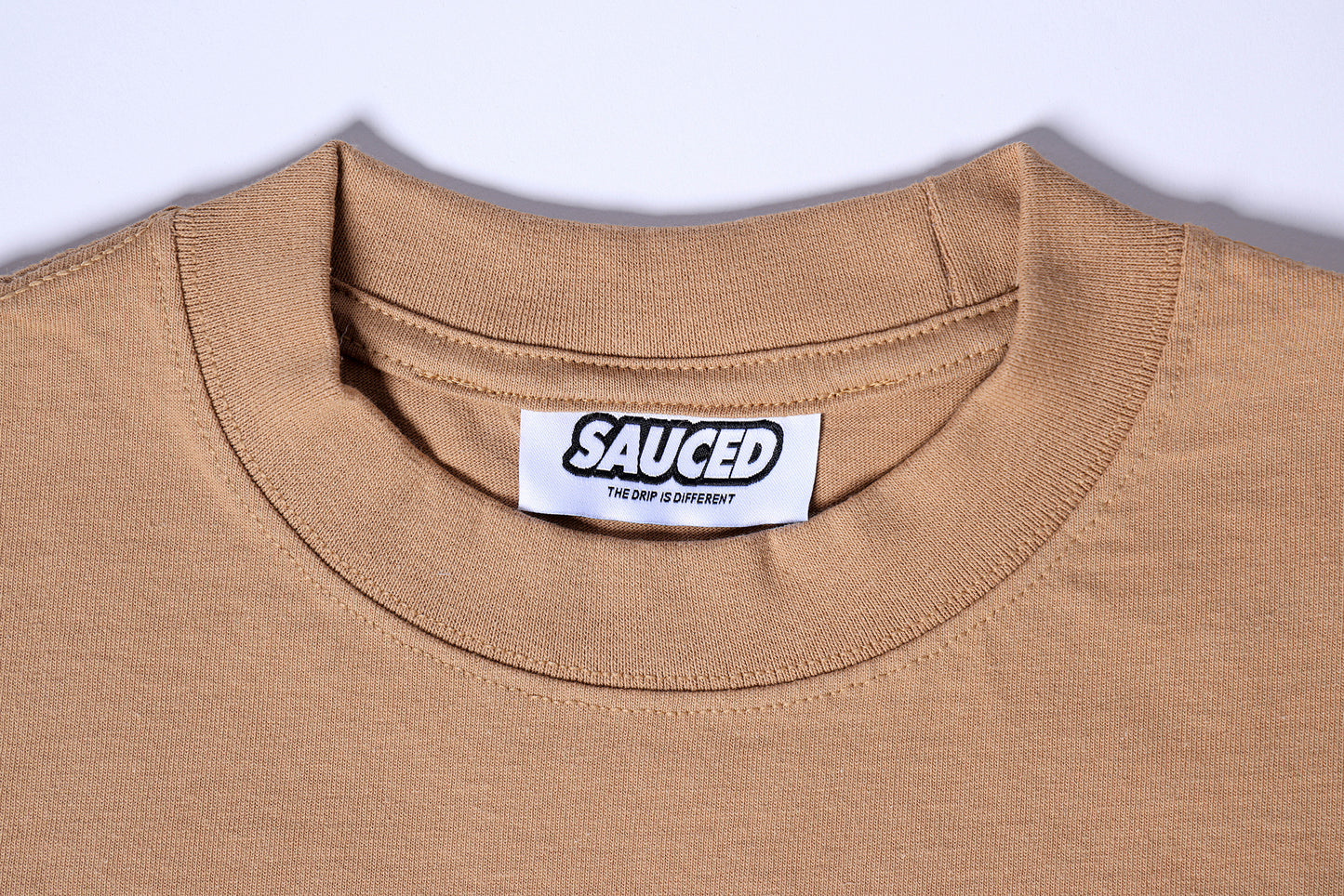 Sauced Khaki HD Tee