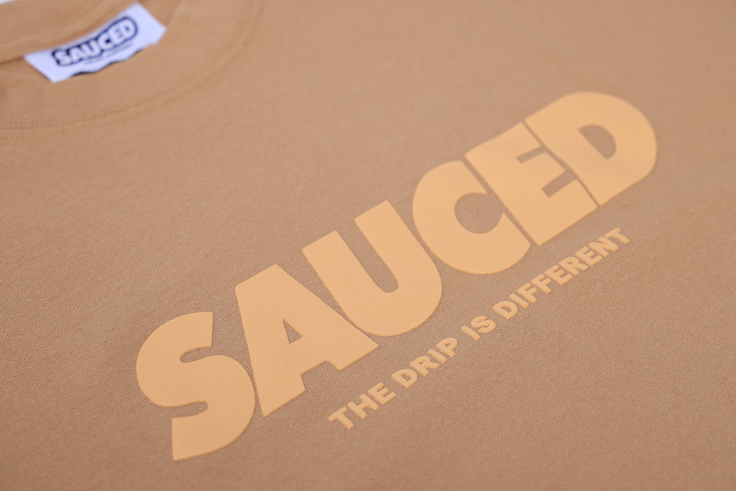 Sauced Khaki HD Tee